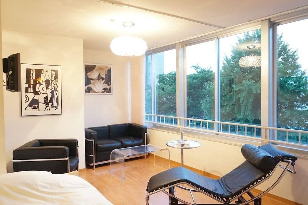 Total relaxation small apartment decor