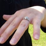 antique engagement ring