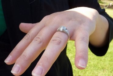 antique engagement ring