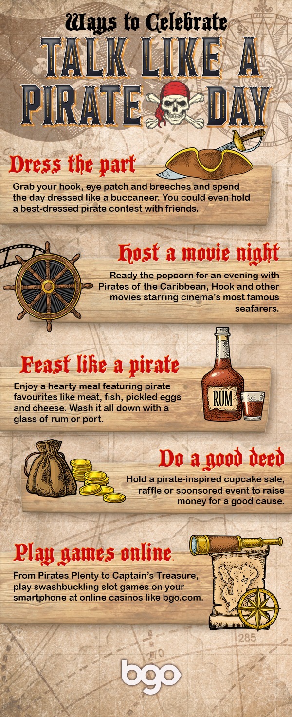 Ways to celebrate Talk Like A Pirate Day 2019 Trends Magazine