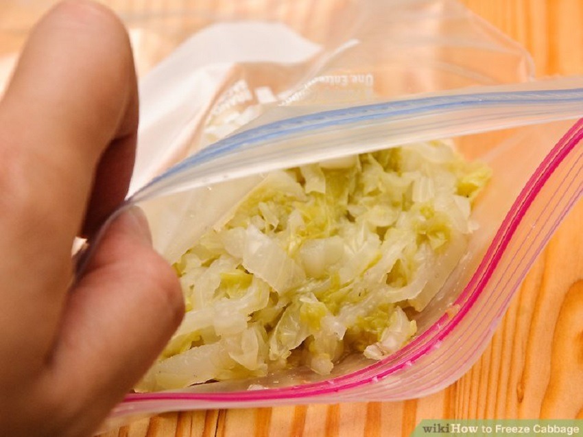 freeze cooked cabbage