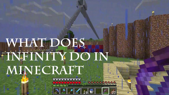 what does infinity do in minecraft