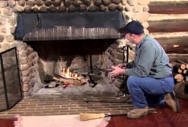 How to put out a fireplace fire