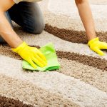 get nail polish out of carpet