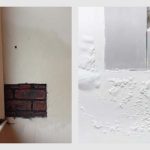 remove moisture from walls