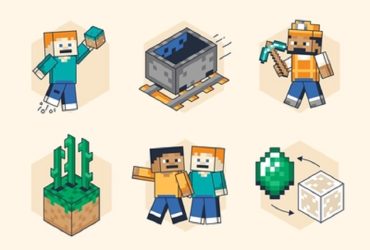 Minecraft sticker