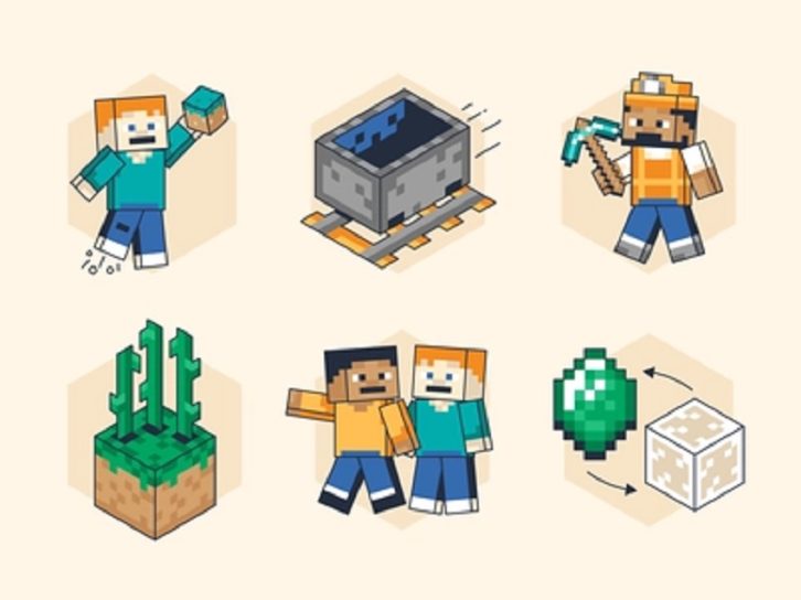 Level Up Your Style with Official Minecraft Stickers
