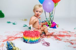 Decorations for boy's smash cake