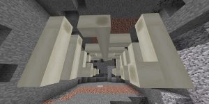 A bone block is a decorative building block added to Minecraft in the 1.10
