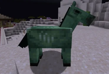 Do zombie horses burn in Minecraft