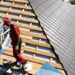 What is the most popular type of roofing material for residences?