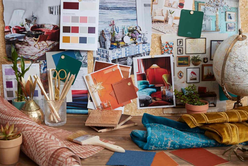What is a bohemian interior design concept