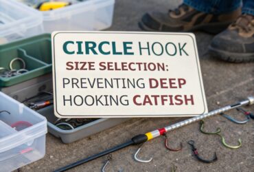 How do you set a circle hook on a catfish