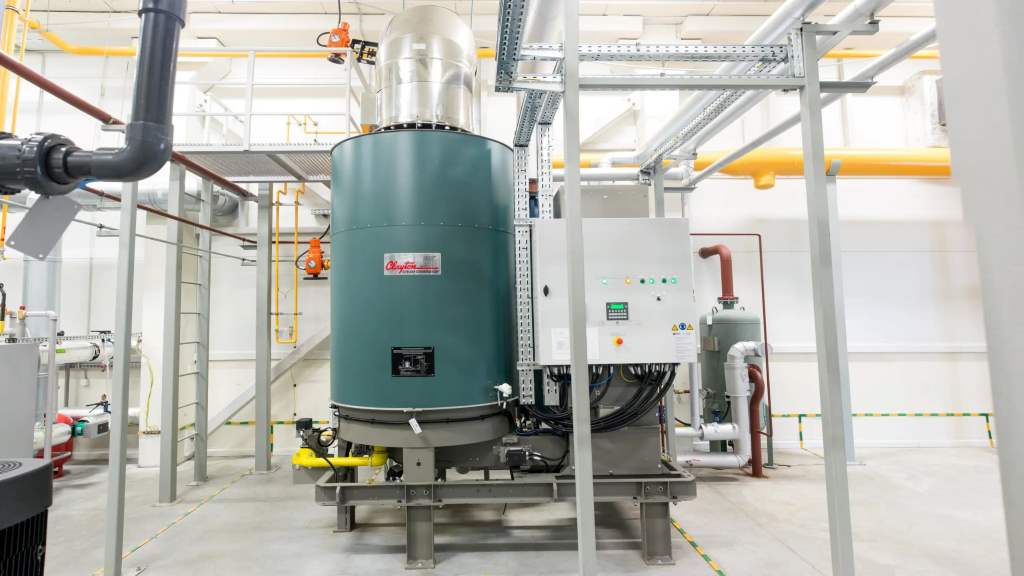 Combined washer and steam generator setup for efficient workflow