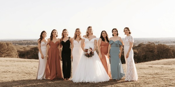How to choose popular bridesmaid dress styles for any wedding theme. Explore top trends like satin slip dresses, velvet, and mix-and-match colors for your bridal party.