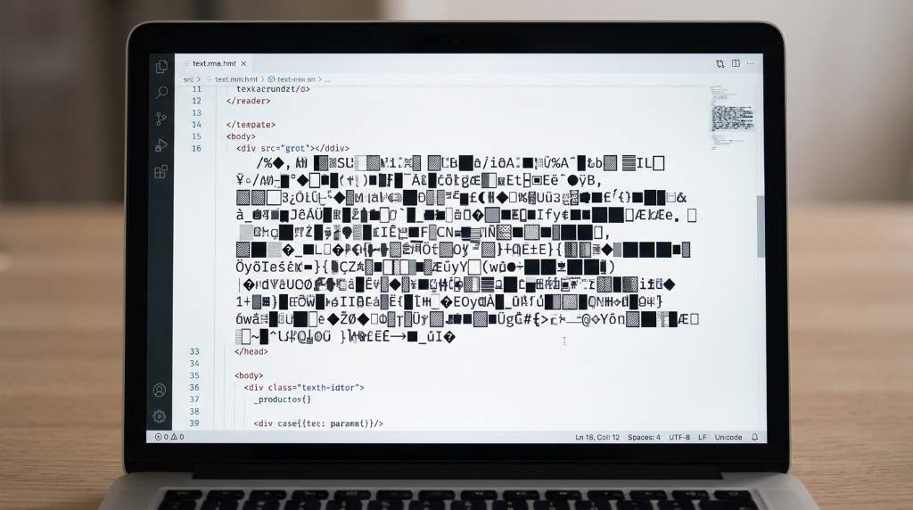 Using formatting tools to repair unreadable document text